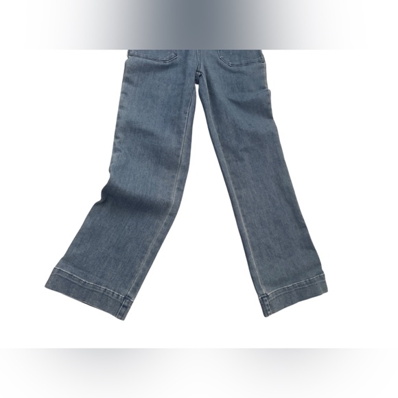 NWT Show Me Your Mumu Emery Denim Jumpsuit French Blue Medium Wash Size Small - Picture 7 of 15